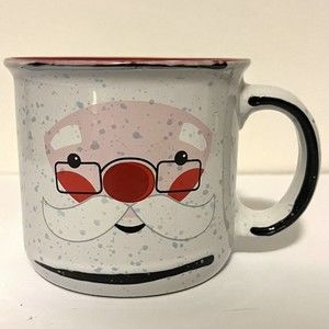 Christmas Mug-Santa Face and "Ho Ho Ho",‎ Two Sided Design By MUG